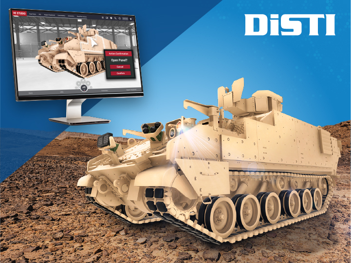 U.S. Army Awards DiSTI $3.56M Delivery Order for AMPV Trainers