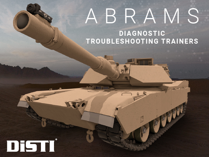 U.S. Army Awards DiSTI $4.7M Delivery Order for Abrams Trainers